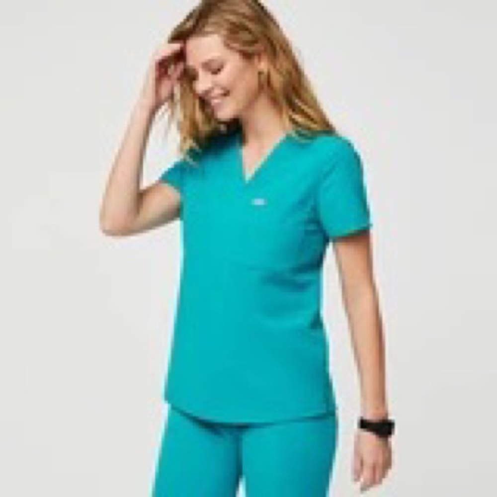 NWT Figs Teal Scrub Set Catarina / Zamora in Small